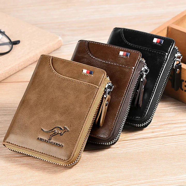 Les | Zipper Wallet with RFID Protection