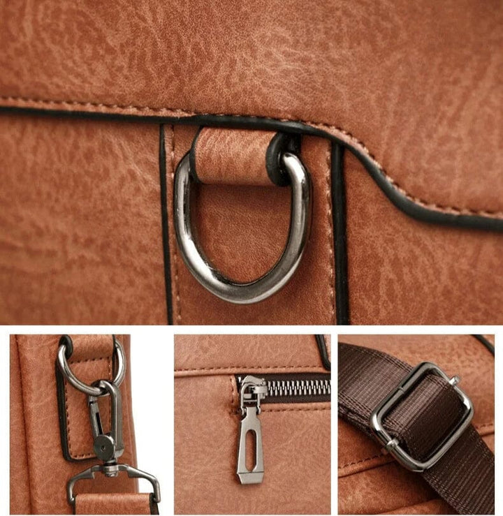 Barry | Leather Work Briefcase