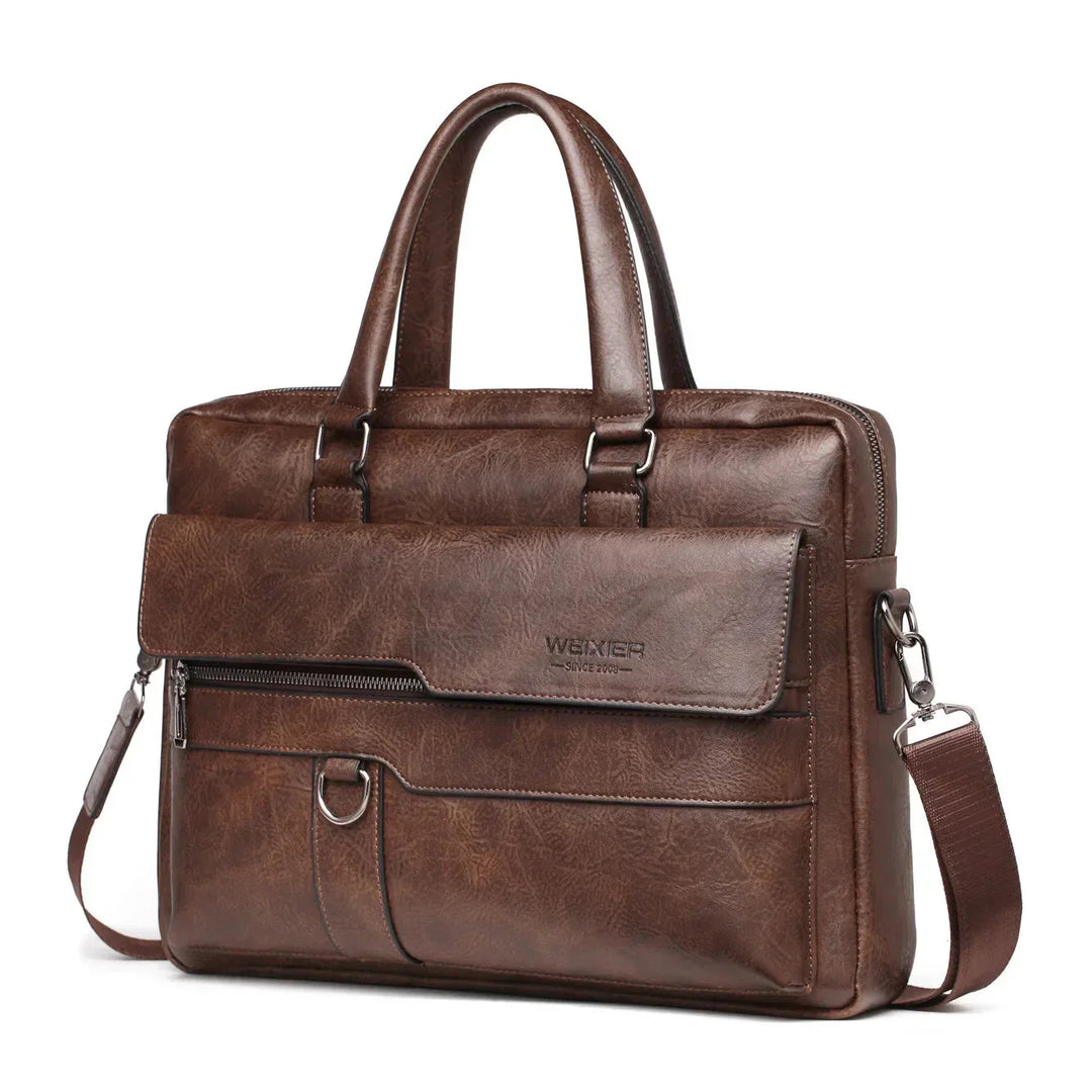 Barry | Leather Work Briefcase