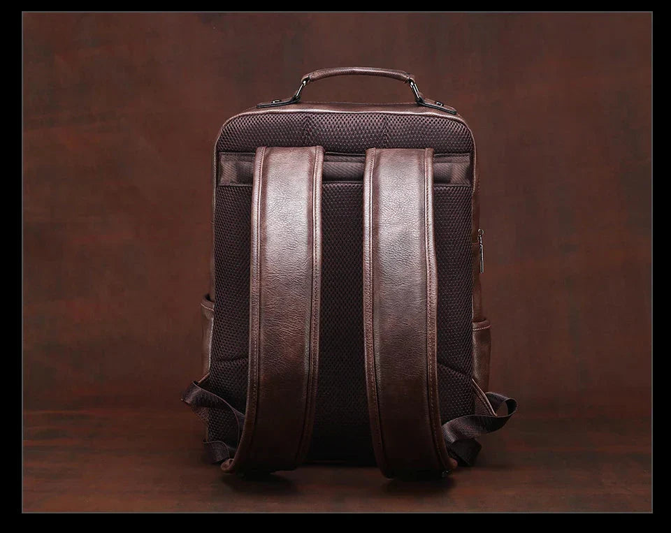 Noel | Nomad Leather Travel Backpack