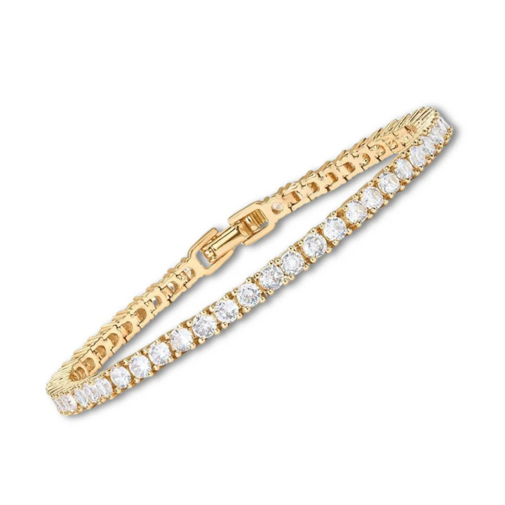 Moissanite Tennis bracelet | 18K Gold