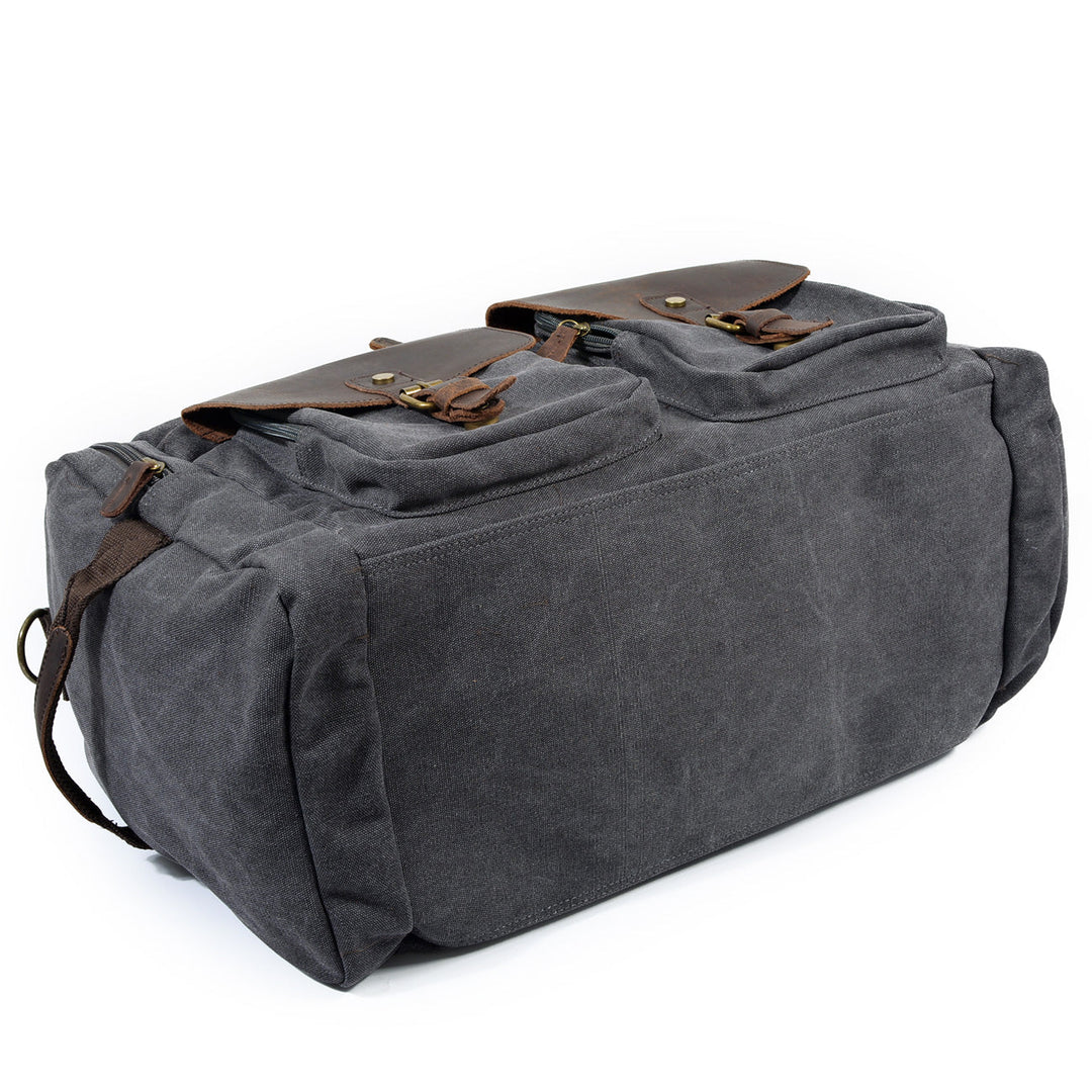 David - Mens Canvas Leather Duffle Bags